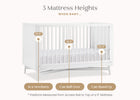 Bianca White (130) 32-Dylan 4-in-1 Convertible Crib