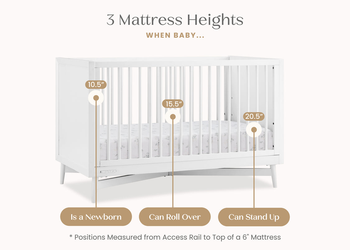 Dylan 4-in-1 Convertible Crib