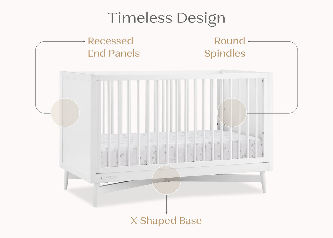 Dylan 4-in-1 Convertible Crib