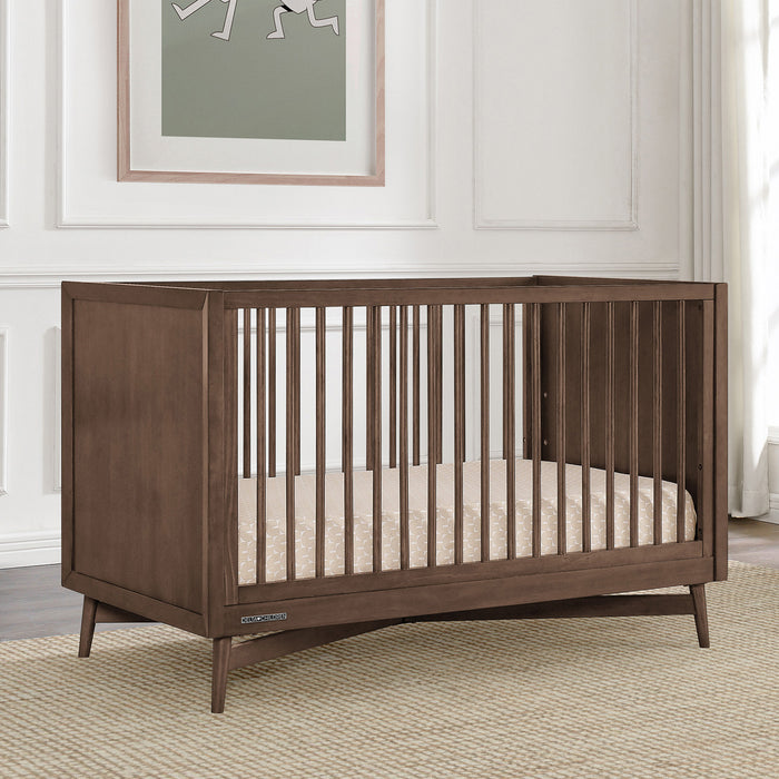Teak Brown (1526) 3-Dylan 4-in-1 Convertible Crib