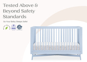 Cloud Blue (1528) 33-Dylan 4-in-1 Convertible Crib