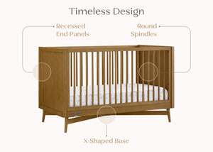 Acorn (755) 8-Dylan 4-in-1 Convertible Crib
