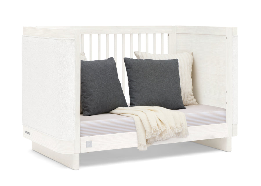 Antique White with White Boucle (1550) 15-babyGap Callie 4-in-1 Upholstered Crib