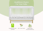 Bianca White with Natural (123) 4-Poppy 4-in-1 Convertible Crib