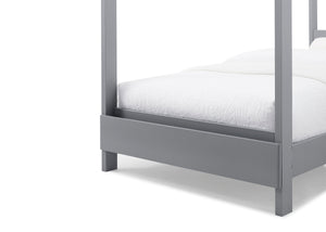 Grey (026) 10-Poppy House Twin Bed