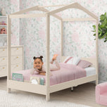 Poppy House Twin Bed - Soft Beige (1560) - Accessories