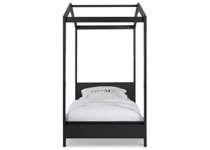 Midnight Grey (1360) 24-Poppy House Twin Bed