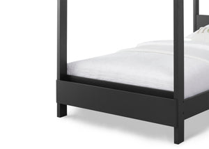 Midnight Grey (1360) 27-Poppy House Twin Bed