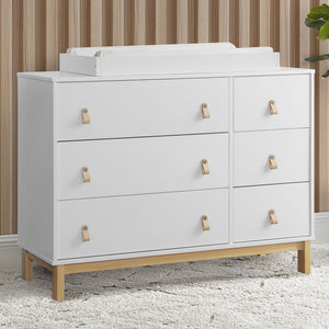 white dresser changing table Yetom Baby with Wheels, 6-Fabric Drawer Baby Dresser with Changing Table Top, Waterproof Diaper Changing Station & Pad, Mobile Storage Unit, Compact Baby Furniture, : Baby Multipurpose Design For Your Growing Child With its streamlined design and functionality Kerrogee, 5-Drawer Dresser with Baby