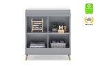 Grey with Natural (1359) 2-Jordan Storage Changing Table