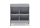 Grey with Natural (1359) 4-Jordan Storage Changing Table