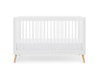Bianca White with Natural (123) 25-Jordan 4-in-1 Convertible Crib