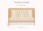 Natural (746) 54-Jordan 4-in-1 Convertible Crib