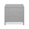 DCB: Grey (026) 4-Remy 3 Drawer Dresser with Changing Top