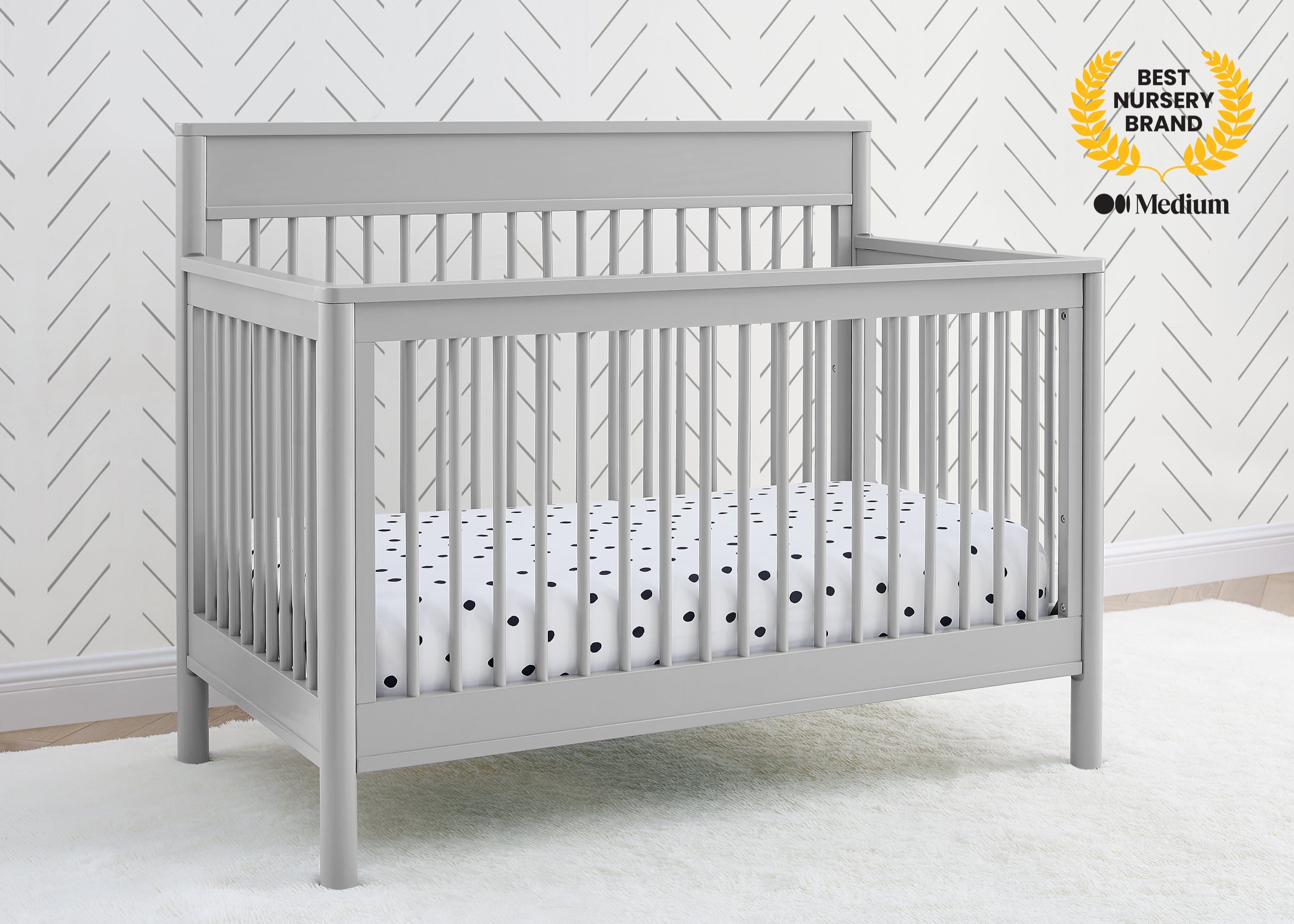 【C14389】.banbanshi/-Remind- Remy 6-in-1 Convertible Crib - Delta Children