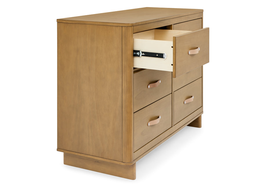 Acorn (755) 4-babyGap Skye 6 Drawer Dresser with Interlocking Drawers
