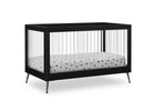 Ebony with Melted Bronze (1500) 3-Sloane 4-in-1 Acrylic Convertible Crib