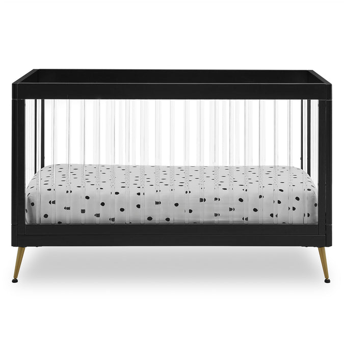 DCB: Ebony with Melted Bronze (1500) 31-Sloane 4-in-1 Acrylic Convertible Crib