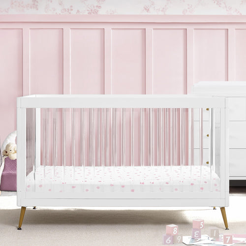 Sloane 4-in-1 Acrylic Convertible Crib