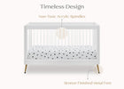 Sloane 4-in-1 Acrylic Convertible Crib 59-Sloane 4-in-1 Acrylic Convertible Crib