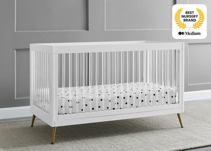 Sloane 4-in-1 Acrylic Convertible Crib
