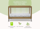 Acorn with Matte Black (786) 37-Sloane 4-in-1 Acrylic Convertible Crib