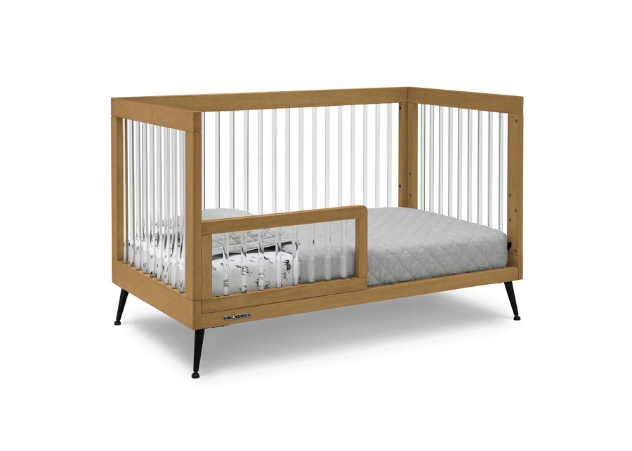Acorn with Matte Black (786) 44-Sloane 4-in-1 Acrylic Convertible Crib