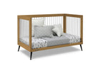 Acorn with Matte Black (786) 45-Sloane 4-in-1 Acrylic Convertible Crib