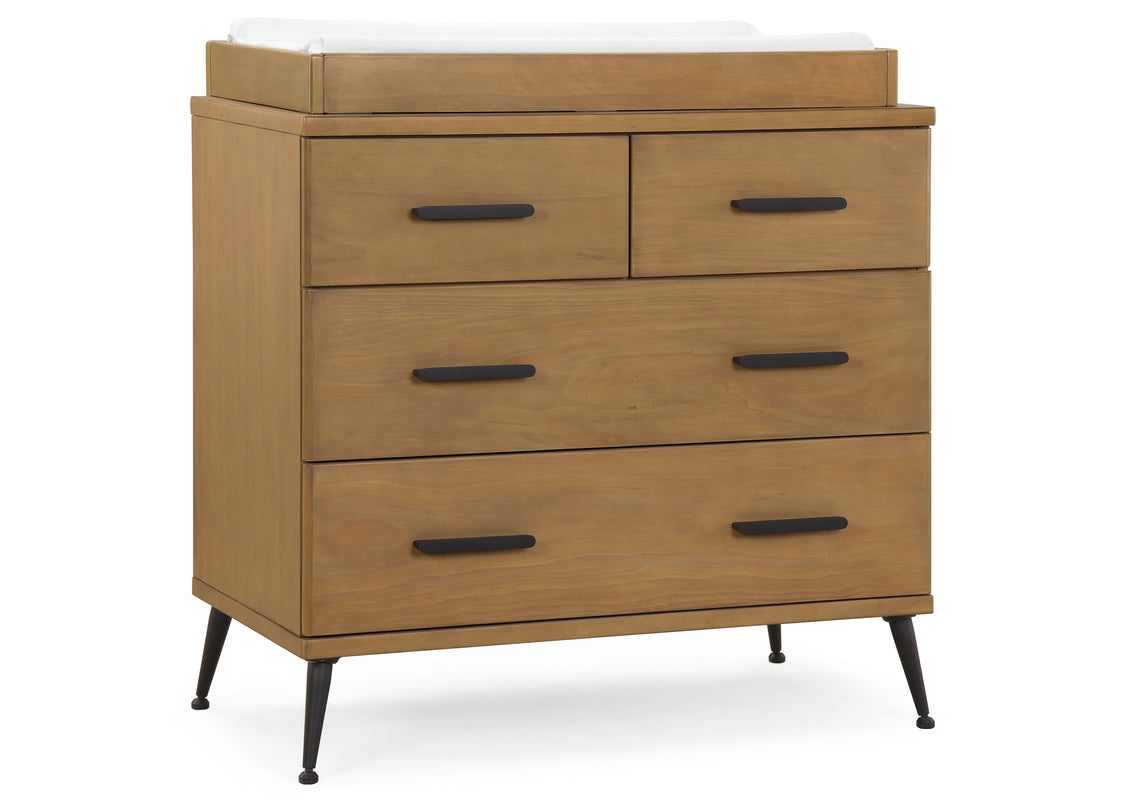 Sloane 4 Drawer Dresser with Changing Top and Interlocking Drawers