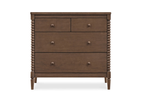 Delta Children Saint 4 Drawer Dresser with Changing Top - Teak Brown Delta Children Saint 4 Drawer Dresser with Changing Top - Teak Brown