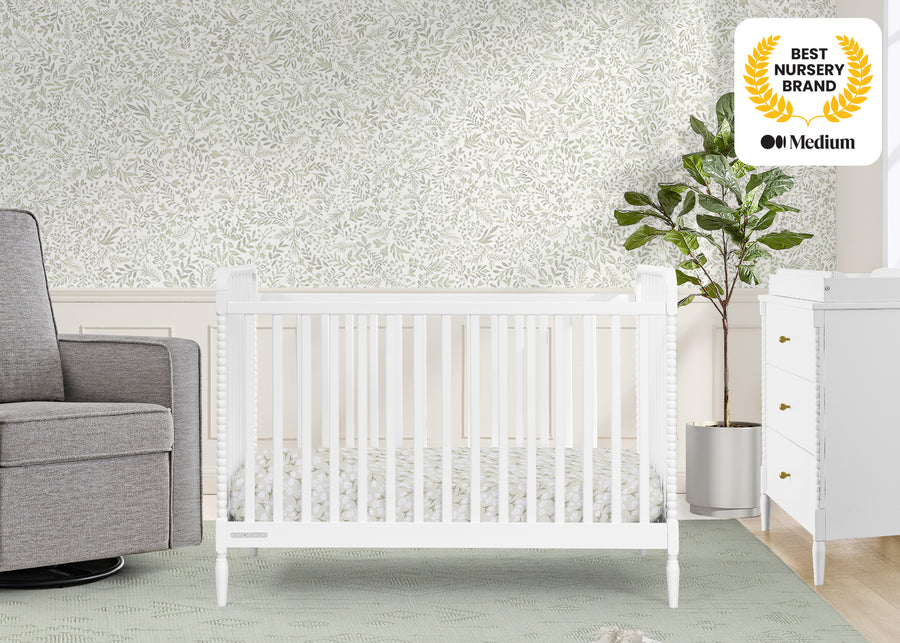 Bianca White (130) 2-Lily 4-in-1 Convertible Crib