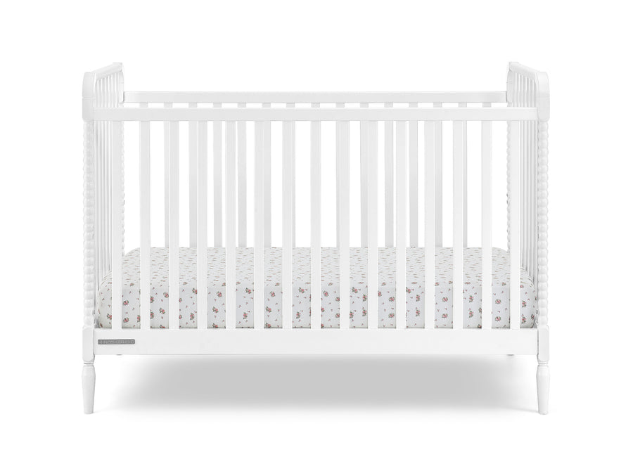Bianca White (130) 9-Lily 4-in-1 Convertible Crib