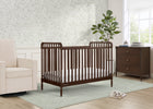 Walnut Espresso (1324) 15-Lily 4-in-1 Convertible Crib