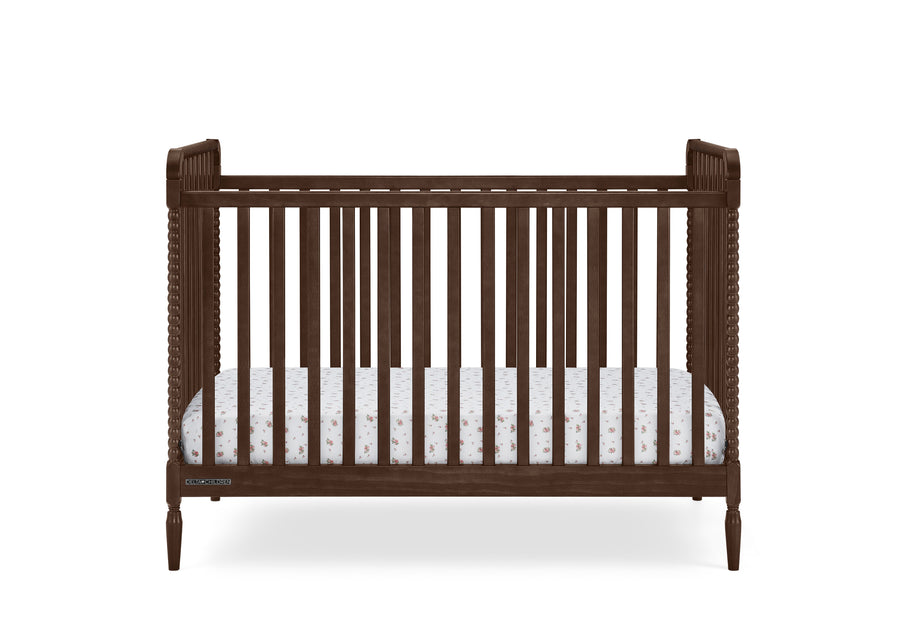 Walnut Espresso (1324) 23-Lily 4-in-1 Convertible Crib