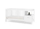 Bianca White (130) 10-Alice 5-in-1 Convertible Crib and Changer