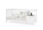 Bianca White (130) 12-Alice 5-in-1 Convertible Crib and Changer