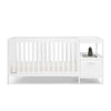 DCB: Bianca White (130) 15-Alice 5-in-1 Convertible Crib and Changer