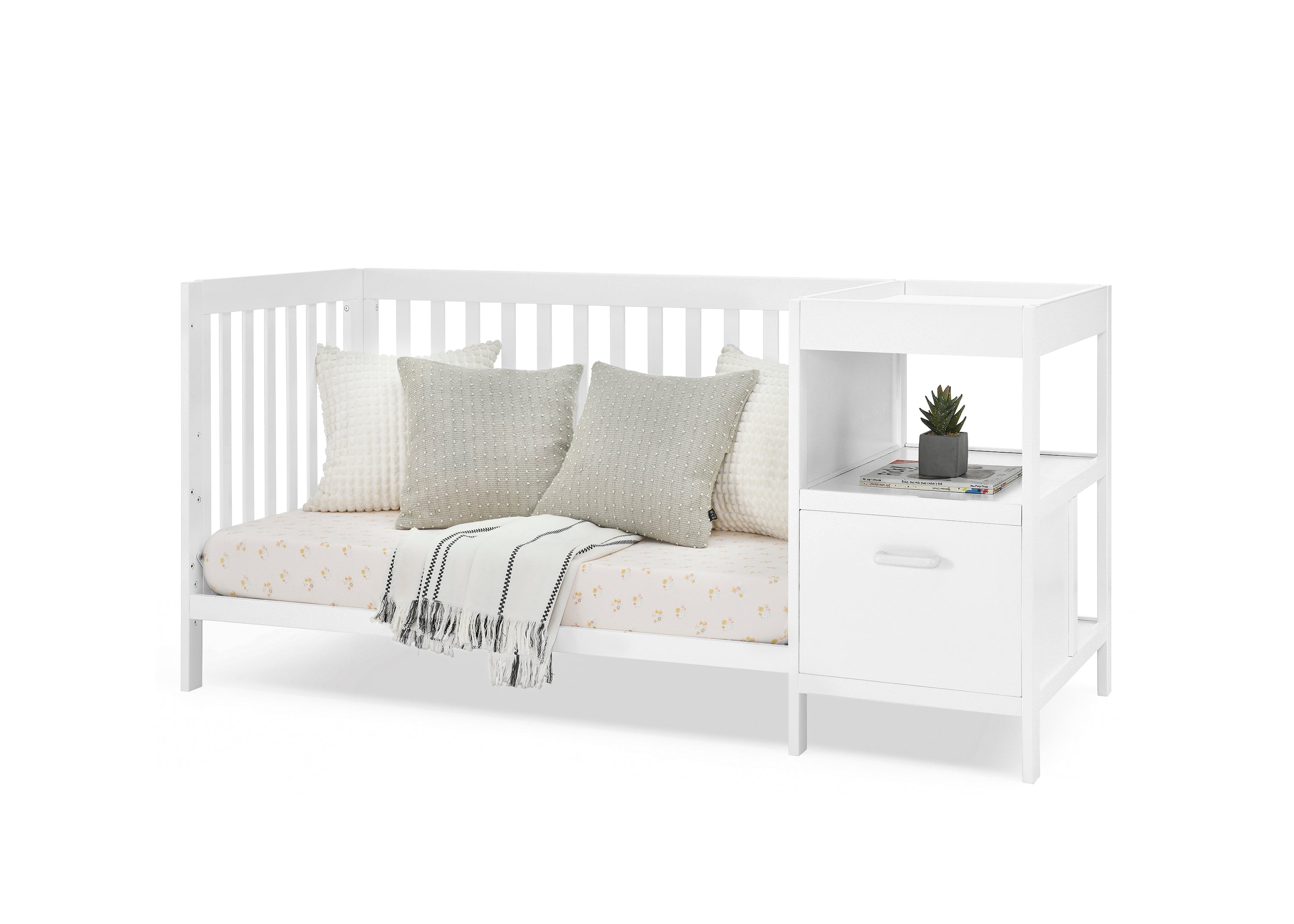 Alice 5-in-1 Convertible Crib and Changer | Delta Children