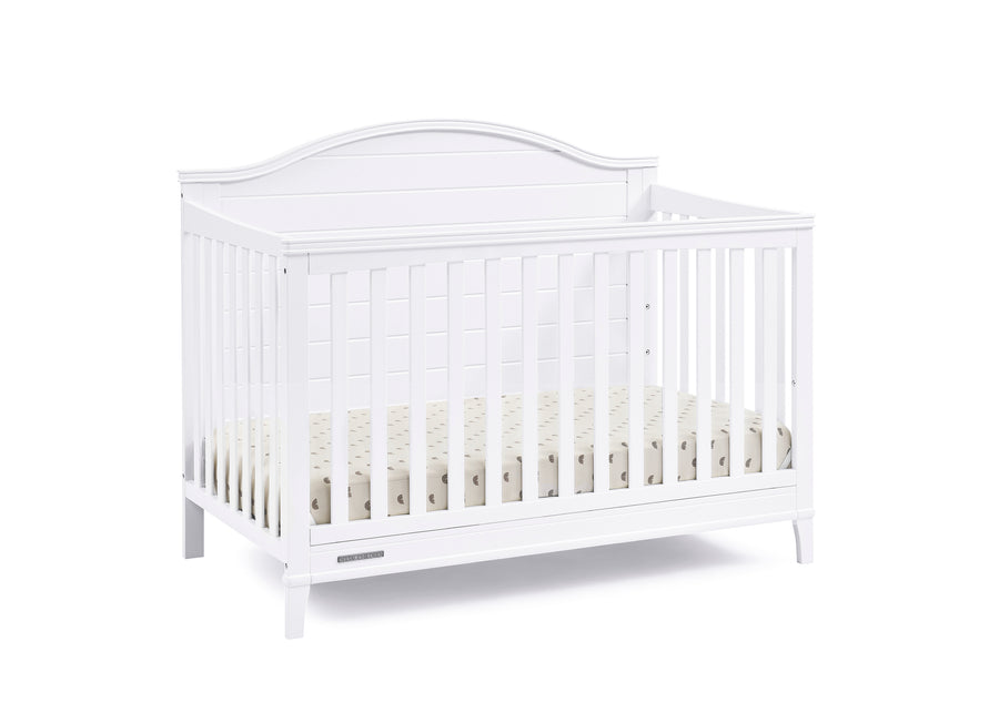 Bianca White (130) 26-Phoebe 6-in-1 Convertible Crib