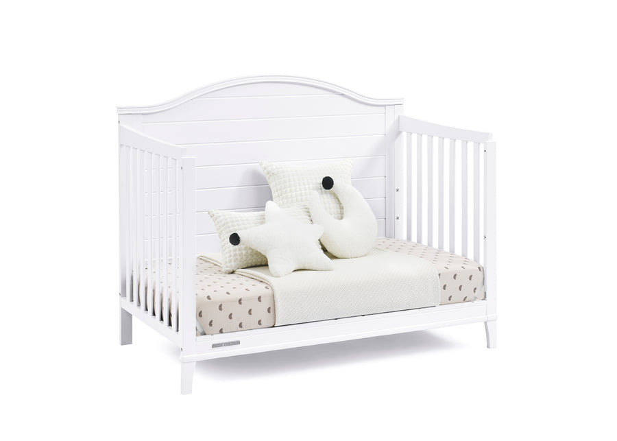 Bianca White (130) 28-Phoebe 6-in-1 Convertible Crib