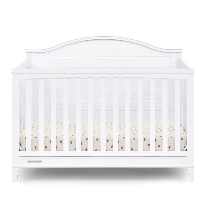 DCB: Bianca White (130) 32-Phoebe 6-in-1 Convertible Crib