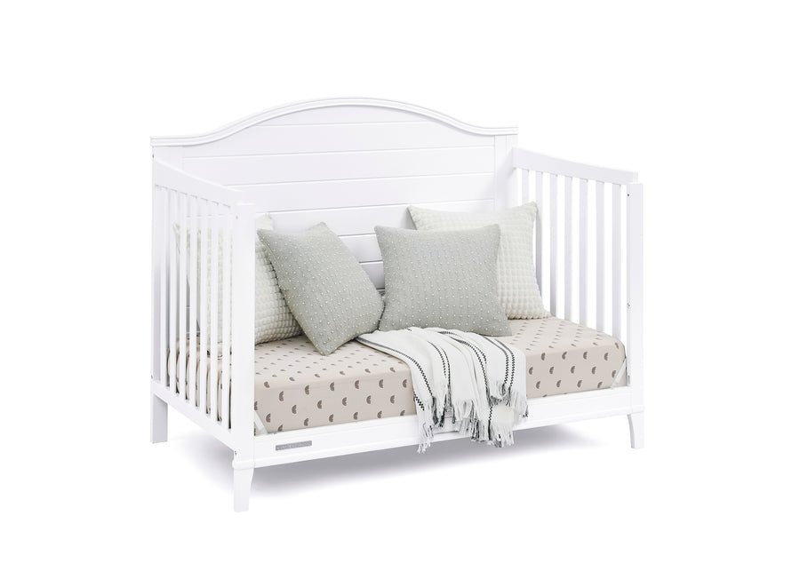 Bianca White (130) 29-Phoebe 6-in-1 Convertible Crib