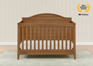 Chestnut (836) 3-Phoebe 6-in-1 Convertible Crib