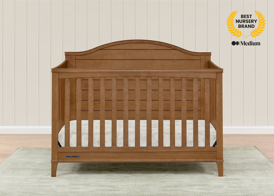Chestnut (836) 2-Phoebe 6-in-1 Convertible Crib
