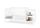 Bianca White (130) 27-Ellie 5-in-1 Convertible Crib and Changer