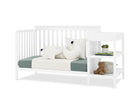 Bianca White (130) 28-Ellie 5-in-1 Convertible Crib and Changer