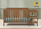 Chestnut (836) 2-Ellie 5-in-1 Convertible Crib and Changer