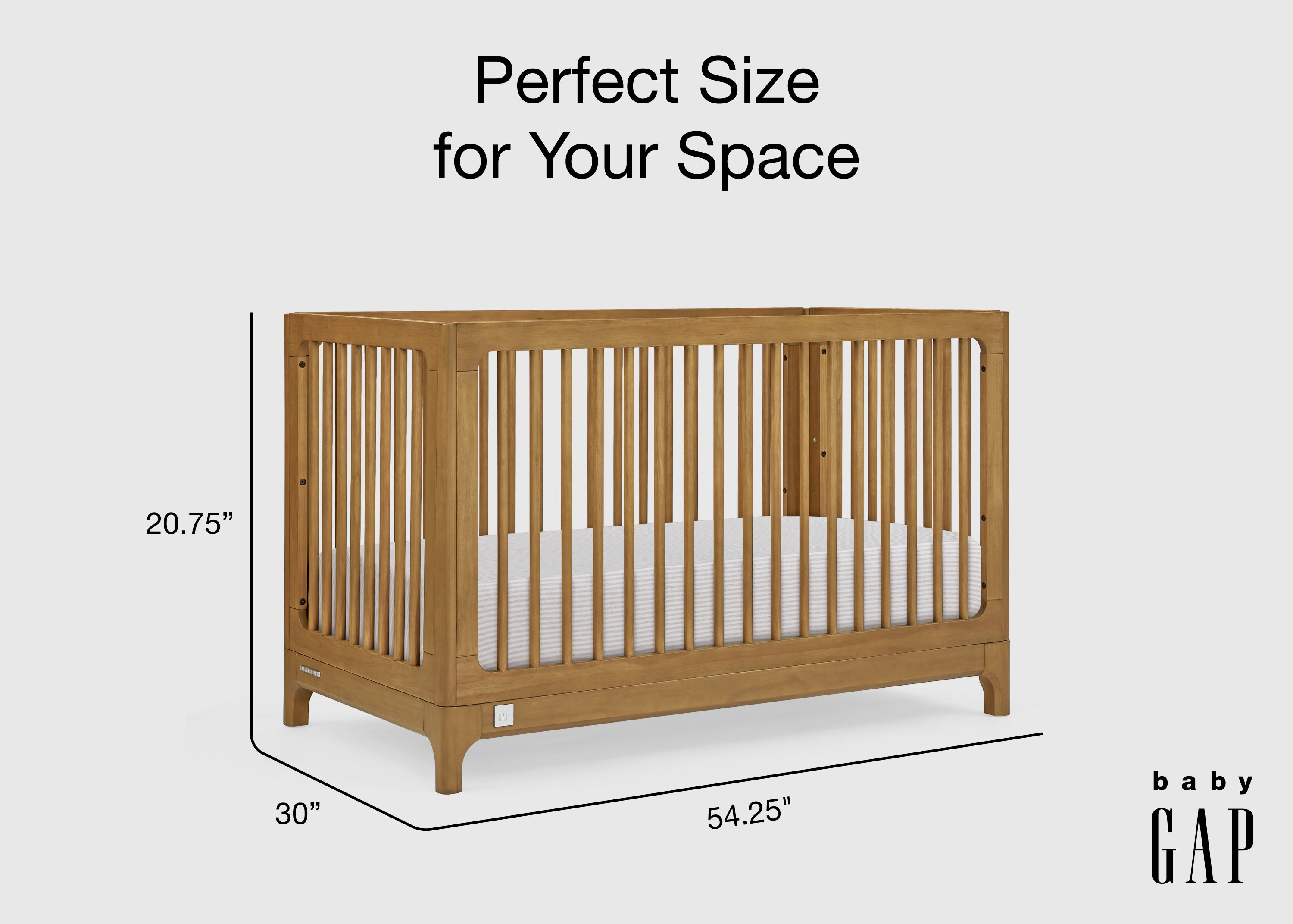 babyGap Wren 4-in-1 Convertible Crib | Delta Children