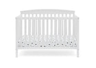 Bianca White (130) 26-Hanover 6-in-1 Convertible Baby Crib