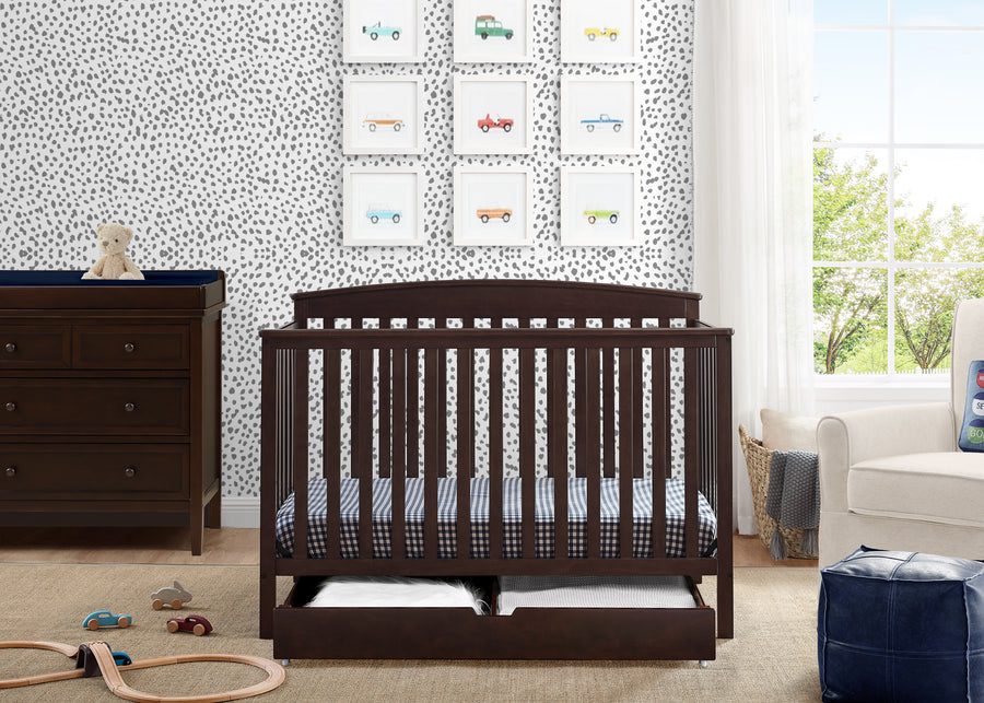 Hanover 6-in-1 Convertible Baby Crib 72-Hanover 6-in-1 Convertible Baby Crib